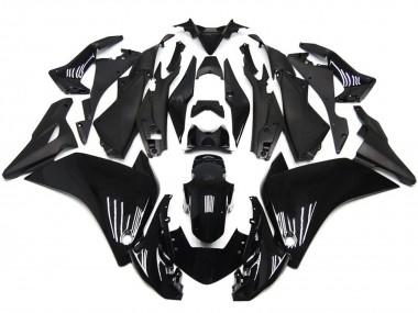Schwarz Rot Glänzend R 2011-2014 Honda CBR250RR Motorrad Verkleidung