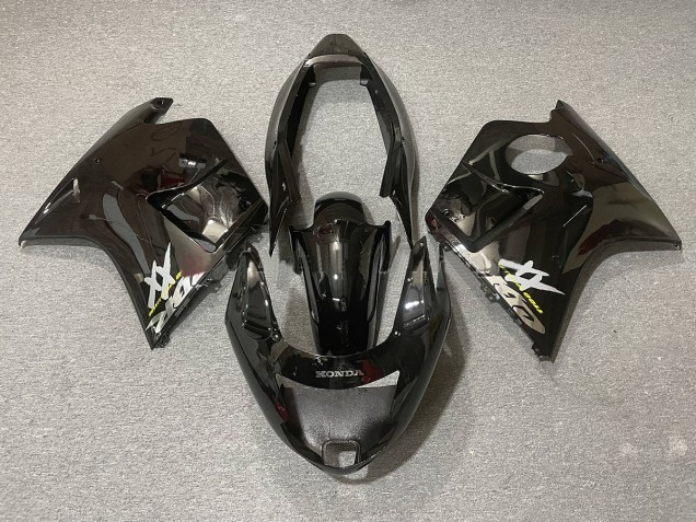 Schwarz & Silber 1996-2007 Honda CBR1100XX Motorrad Verkleidung Schwarz & Silber 1996-2007 Honda CBR1100XX Motorrad Verkleidung