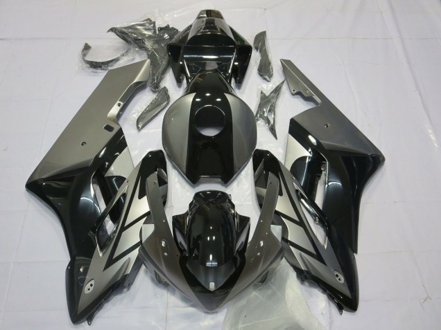 Schwarz & Silber 2004-2005 Honda CBR1000RR Motorrad Verkleidung Schwarz & Silber 2004-2005 Honda CBR1000RR Motorrad Verkleidung