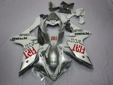 Silber Fiat 2007-2008 Yamaha R1 Motorrad Verkleidung