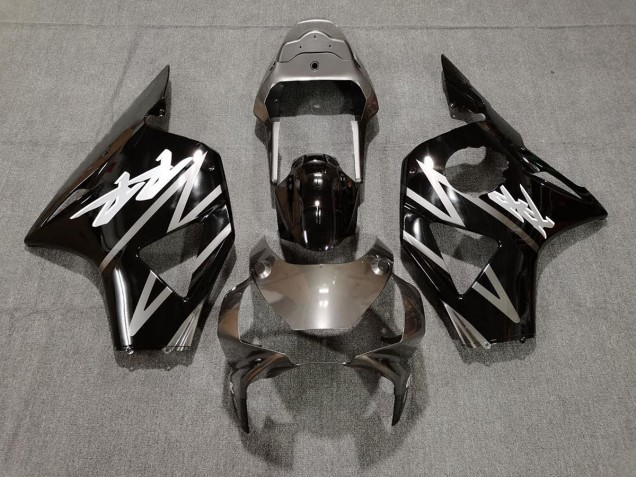Silber Glänzend & Schwarz 2002-2003 Honda CBR954RR Motorrad Verkleidung Silber Glänzend & Schwarz 2002-2003 Honda CBR954RR Motorrad Verkleidung