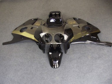 Silber Gold & Schwarz 1990-1998 Honda CBR250RR Motorrad Verkleidung