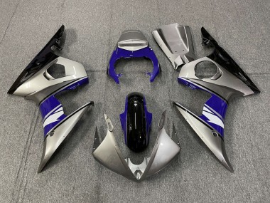 Silber & Lilastil 2003-2004 Yamaha R6 Motorrad Verkleidung