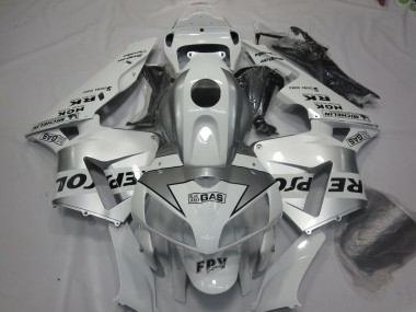 Silber Repsol 2005-2006 Honda CBR600RR Motorrad Verkleidung