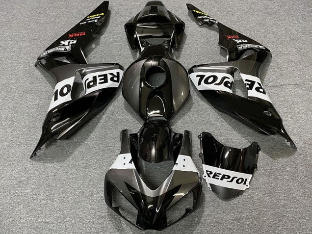 Silber Repsol 2006-2007 Honda CBR1000RR Motorrad Verkleidung Silber Repsol 2006-2007 Honda CBR1000RR Motorrad Verkleidung
