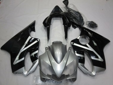 Silber & Schwarz 2004-2007 Honda CBR600 F4i Motorrad Verkleidung