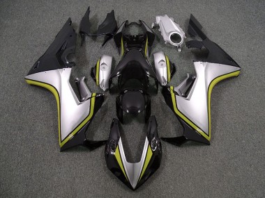 Silber & Schwarz & Gelb 2017-2023 Honda CBR1000RR Motorrad Verkleidung