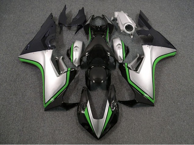 Silber & Schwarz & Grün 2017-2023 Honda CBR1000RR Motorrad Verkleidung Silber & Schwarz & Grün 2017-2023 Honda CBR1000RR Motorrad Verkleidung