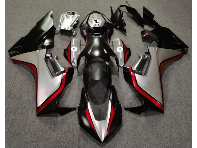 Silber & Schwarz & Rot 2017-2023 Honda CBR1000RR Motorrad Verkleidung Silber & Schwarz & Rot 2017-2023 Honda CBR1000RR Motorrad Verkleidung