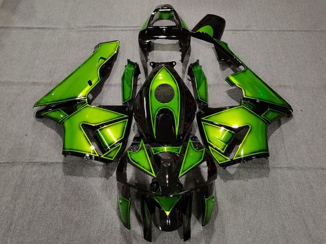 Smaragdgrün 2005-2006 Honda CBR600RR Motorrad Verkleidung