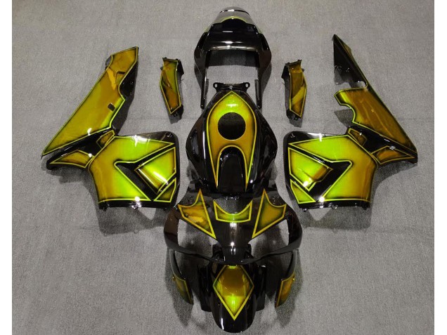 Spezial Design Gold 2003-2004 Honda CBR600RR Motorrad Verkleidung Spezial Design Gold 2003-2004 Honda CBR600RR Motorrad Verkleidung