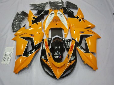 Spezial Orange 2006-2007 Kawasaki ZX10R Motorrad Verkleidung