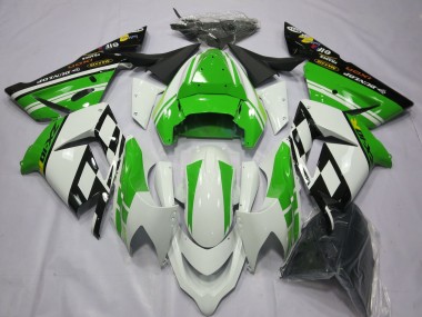 Spezial Weißgrün 2004-2005 Kawasaki ZX10R Motorrad Verkleidung