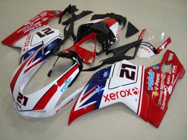 Stern Xerox 2007-2014 Ducati 848 1098 1198 Motorrad Verkleidung