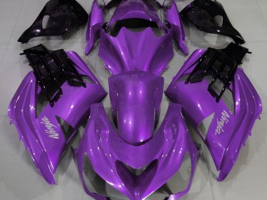 Stimmungsviolett 2012-2021 Kawasaki ZX14R Motorrad Verkleidung