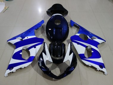 Tiefes Blau 2000-2002 Suzuki GSXR 1000 Motorrad Verkleidung
