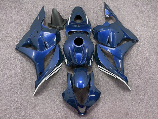 Tiefes Blau 2009-2012 Honda CBR600RR Motorrad Verkleidung Tiefes Blau 2009-2012 Honda CBR600RR Motorrad Verkleidung