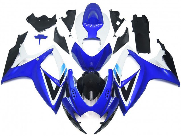 Tiefes Blau & Hellblau OEM Stil 2006-2007 Suzuki GSXR 600-750 Motorrad Verkleidung Tiefes Blau & Hellblau OEM Stil 2006-2007 Suzuki GSXR 600-750 Motorrad Verkleidung