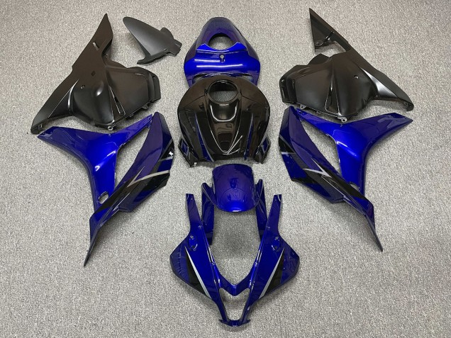Tiefes Blau Mit Schwarz 2009-2012 Honda CBR600RR Motorrad Verkleidung Tiefes Blau Mit Schwarz 2009-2012 Honda CBR600RR Motorrad Verkleidung