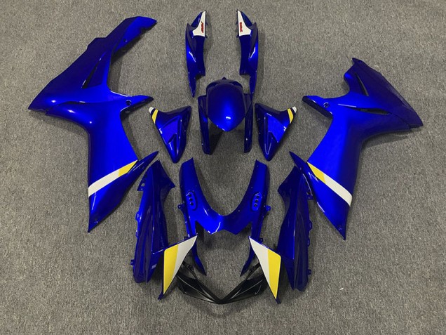 Tiefes Blau Mit Suzuki-Branding 2011-2024 Suzuki GSXR 600-750 Motorrad Verkleidung