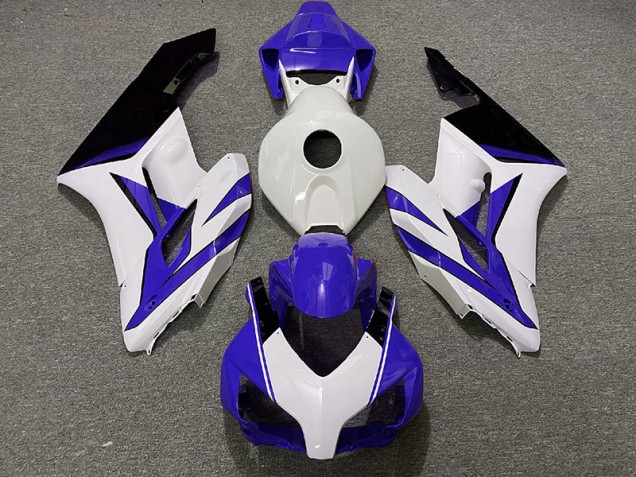Tiefes Blau Weiß & Schwarz Glänzend 2004-2005 Honda CBR1000RR Motorrad Verkleidung Tiefes Blau Weiß & Schwarz Glänzend 2004-2005 Honda CBR1000RR Motorrad Verkleidung