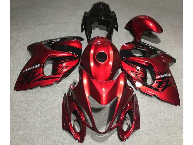 Tiefrot 2008-2020 Suzuki GSXR 1300 Motorrad Verkleidung Tiefrot 2008-2020 Suzuki GSXR 1300 Motorrad Verkleidung