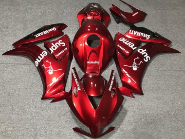 Tiefrot Custom 2012-2016 Honda CBR1000RR Motorrad Verkleidung