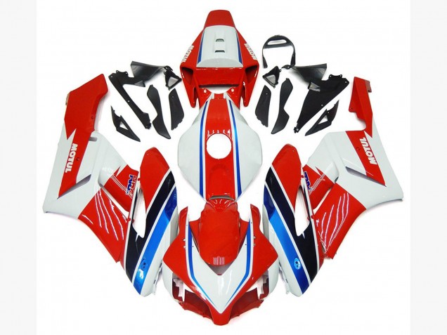 Tricolor Motul 2004-2005 Honda CBR1000RR Motorrad Verkleidung Tricolor Motul 2004-2005 Honda CBR1000RR Motorrad Verkleidung