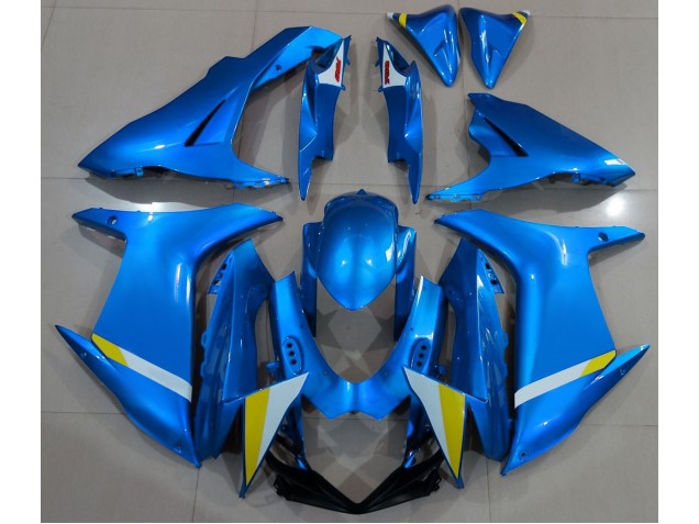 Vollglanz Hellblau 2011-2024 Suzuki GSXR 600-750 Motorrad Verkleidung Vollglanz Hellblau 2011-2024 Suzuki GSXR 600-750 Motorrad Verkleidung
