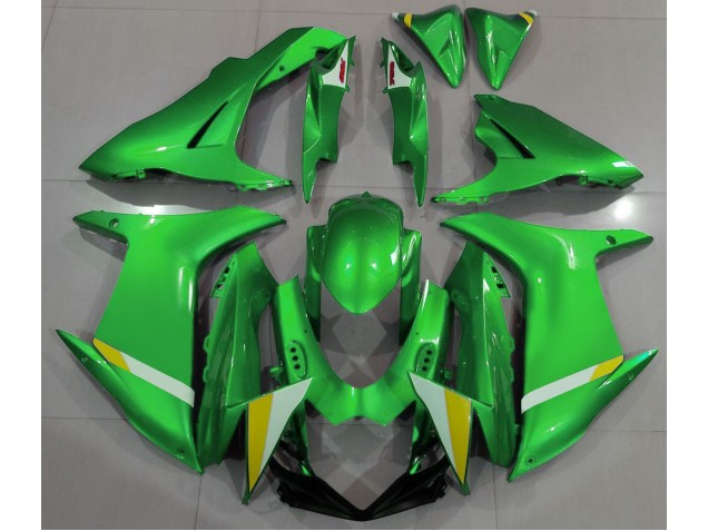 Vollglanz Hellgrün 2011-2024 Suzuki GSXR 600-750 Motorrad Verkleidung Vollglanz Hellgrün 2011-2024 Suzuki GSXR 600-750 Motorrad Verkleidung
