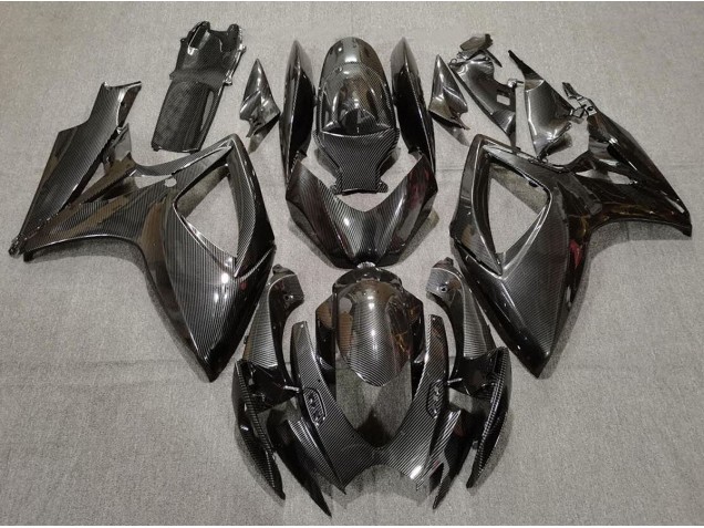 Vollständig Kohlefaser 2006-2007 Suzuki GSXR 600-750 Motorrad Verkleidung