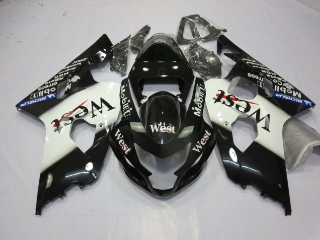 West 2004-2005 Suzuki GSXR 600-750 Motorrad Verkleidung West 2004-2005 Suzuki GSXR 600-750 Motorrad Verkleidung