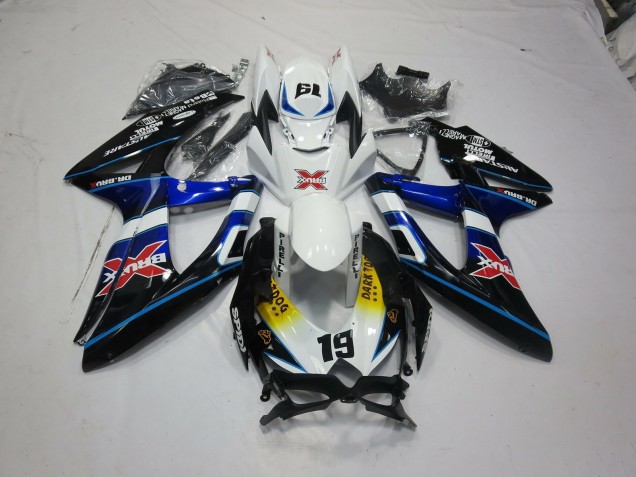 X 2008-2010 Suzuki GSXR 600-750 Motorrad Verkleidung X 2008-2010 Suzuki GSXR 600-750 Motorrad Verkleidung