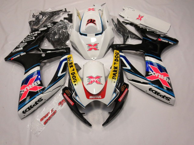 X 76 Brux 2006-2007 Suzuki GSXR 600-750 Motorrad Verkleidung X 76 Brux 2006-2007 Suzuki GSXR 600-750 Motorrad Verkleidung
