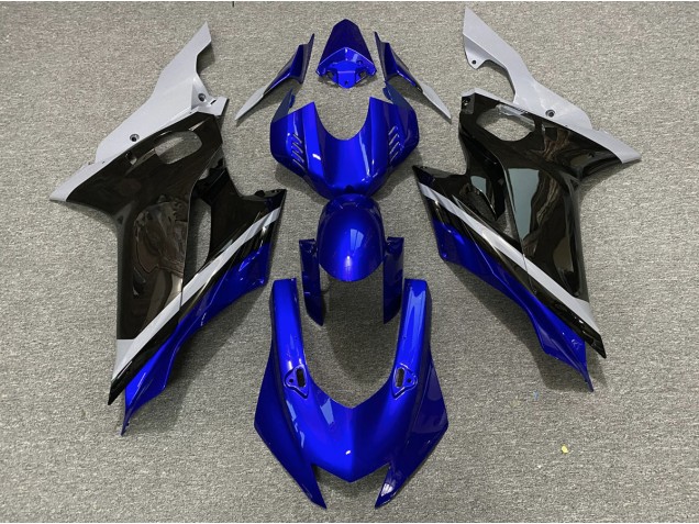 Zement Schwarz & Blau 2017-2021 Yamaha R6 Motorrad Verkleidung Zement Schwarz & Blau 2017-2021 Yamaha R6 Motorrad Verkleidung