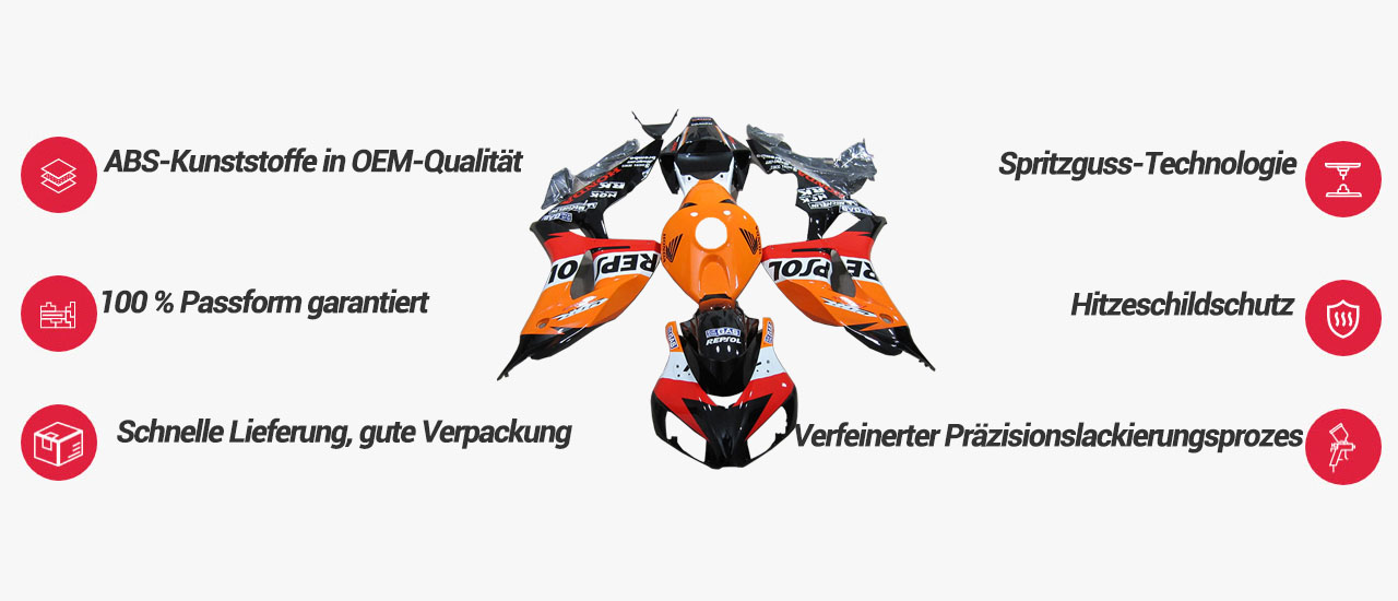 Beste Motorrad Verkleidung | Voll Verkleidungen