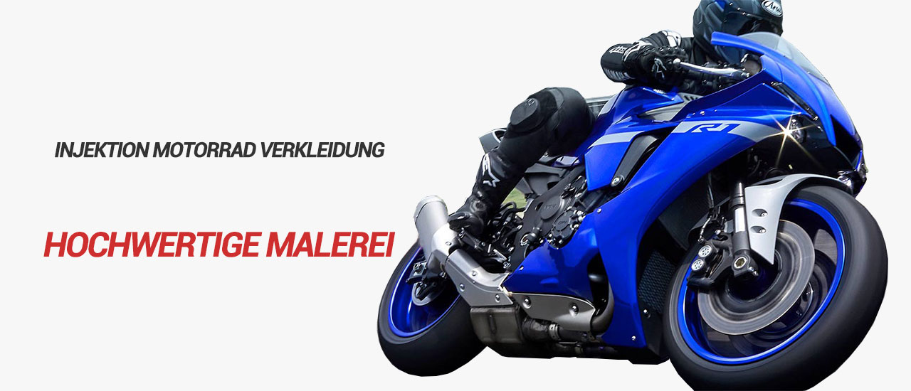 Injektion Motorrad Verkleidung, verfeinerter Lackierprozess | Voll Verkleidungen